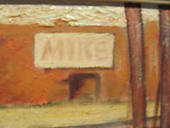 Mike in 1960 Ben Dorf Painting