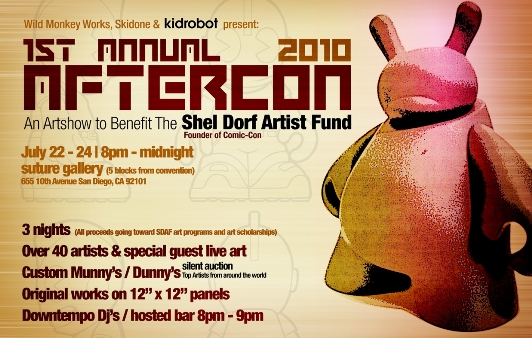 Preliminary Flier for the 2010 Shel Dorf Fund Benefit Art Show